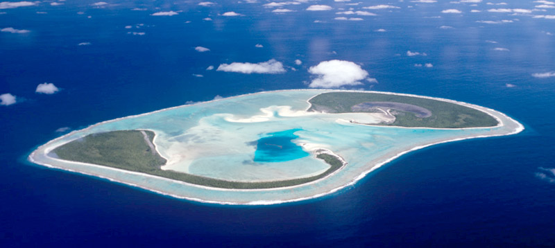 An important breeding ground for sea birds and marine turtles