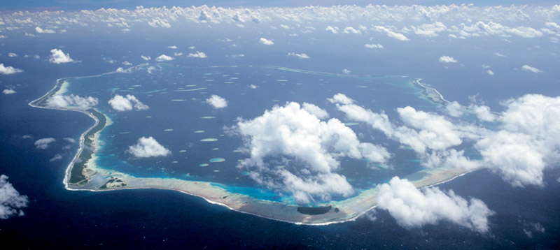 Around 12% of the Cook Islands cultured pearls are farmed within the lagoon